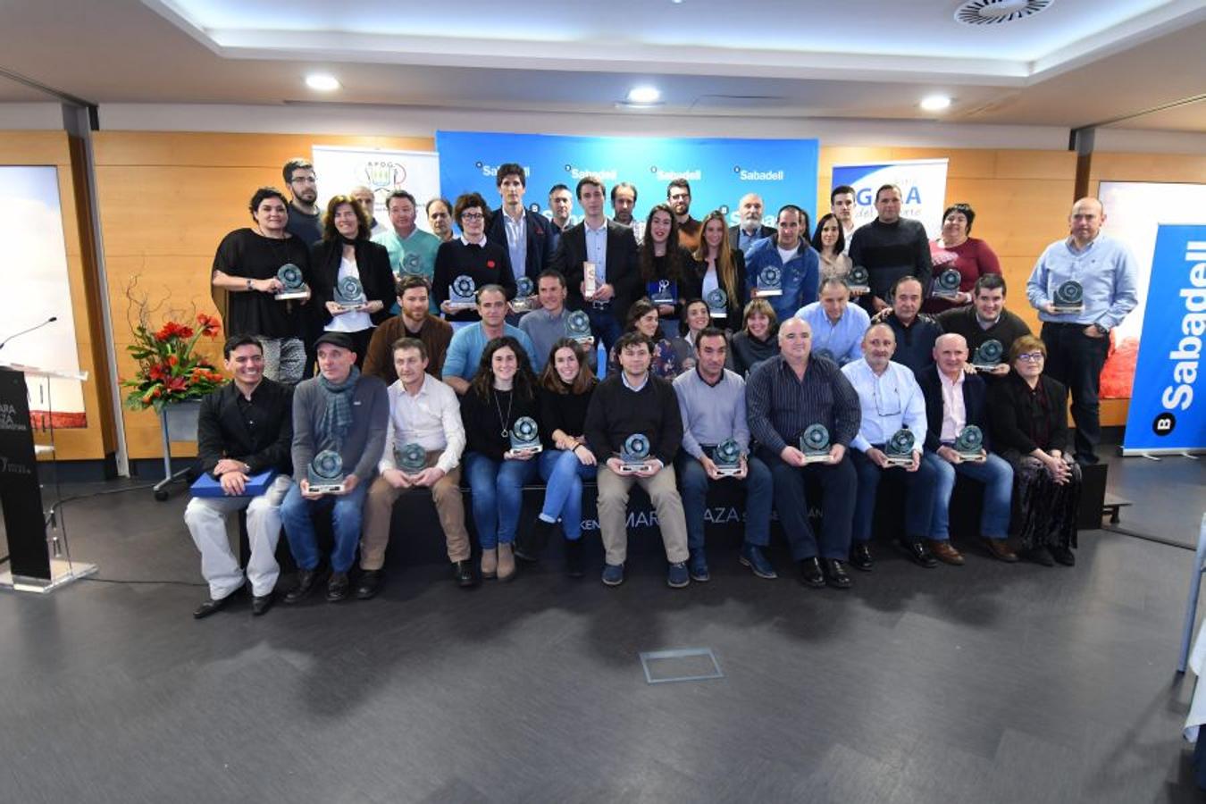 La Asociación de la Prensa ofreció 27 distinciones a deportistas, clubes o federaciones por diferentes motivos