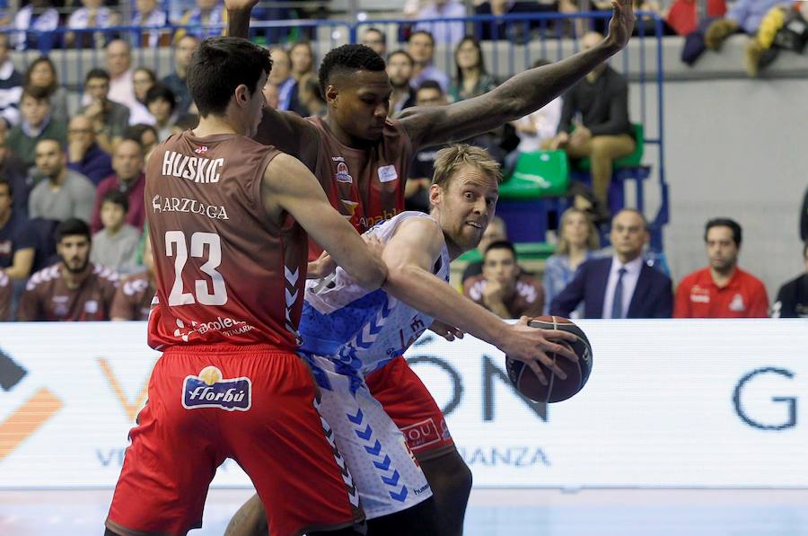 El Delteco-GBC gana 76-99 en el Coliseum ante el Burgos en un partido muy completo de los hombres de Fisac