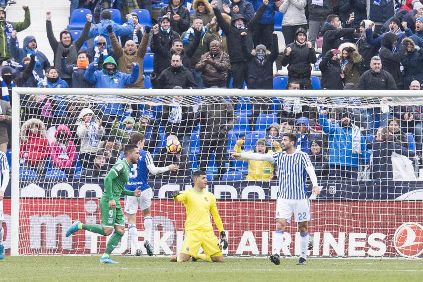 Las mejores imágenes del Leganés - Real Sociedad