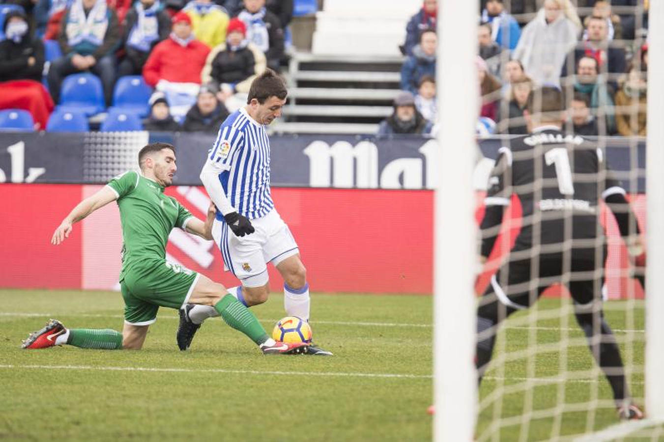 Las mejores imágenes del Leganés - Real Sociedad