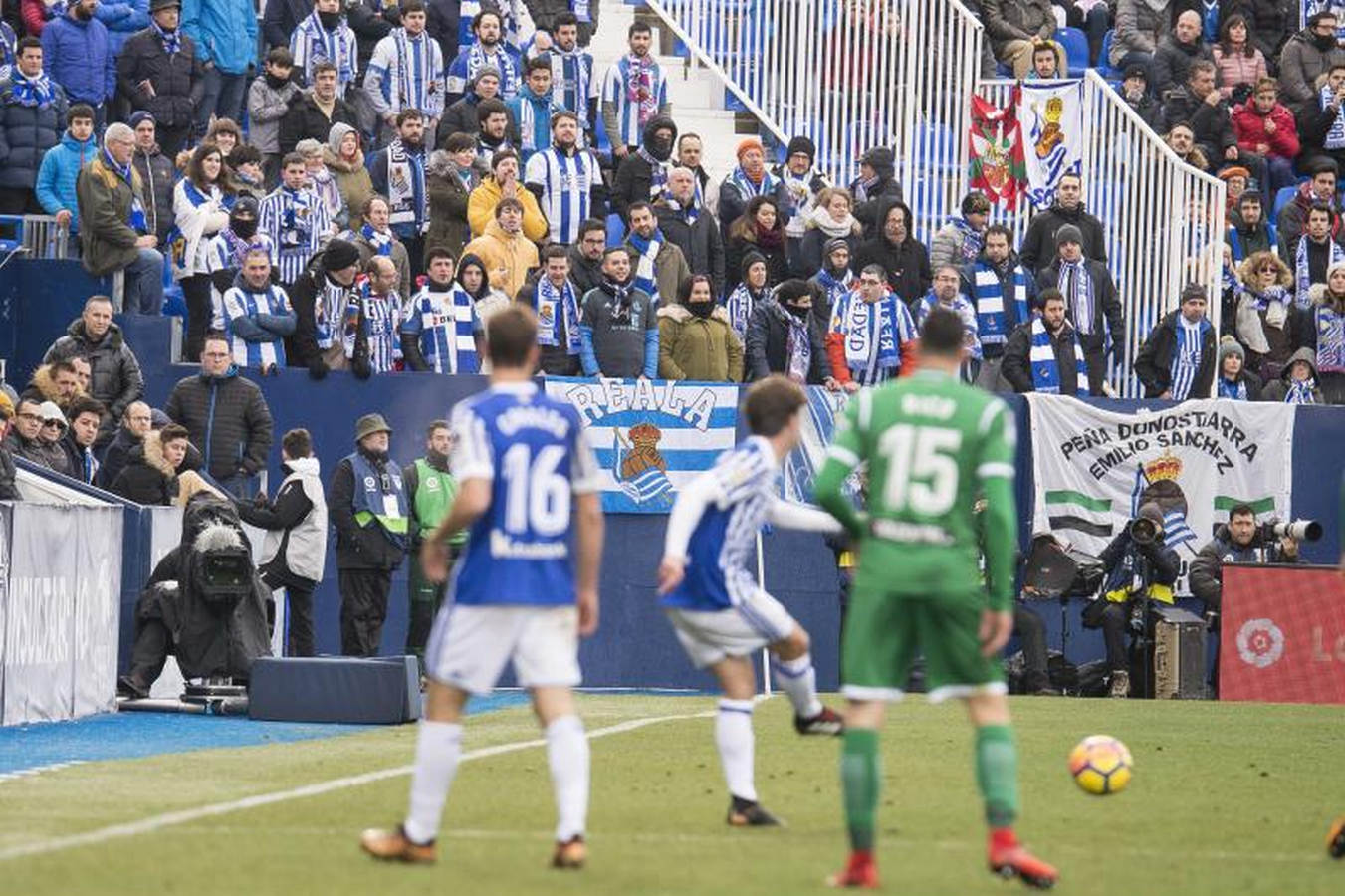 Las mejores imágenes del Leganés - Real Sociedad