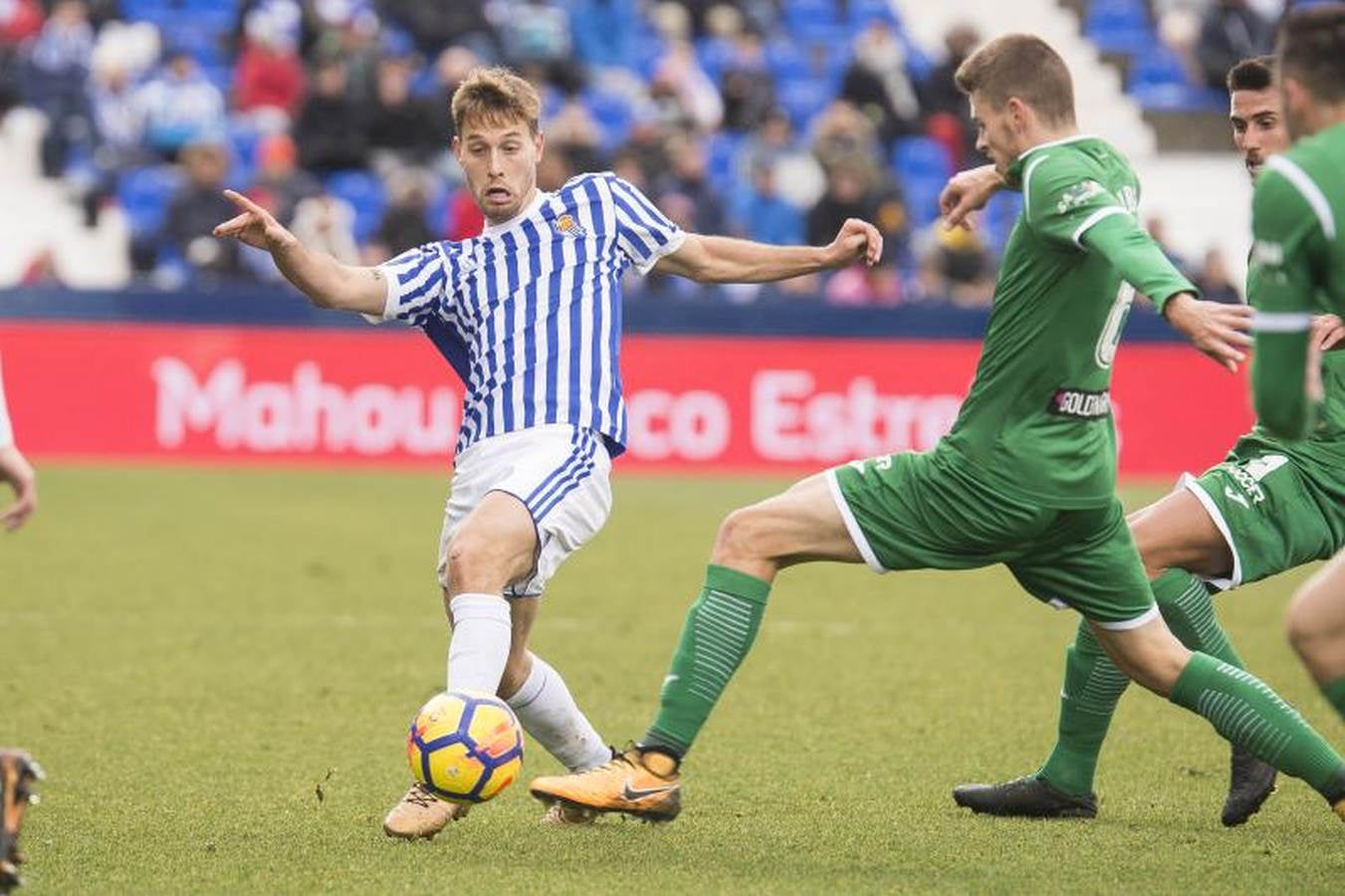 Las mejores imágenes del Leganés - Real Sociedad