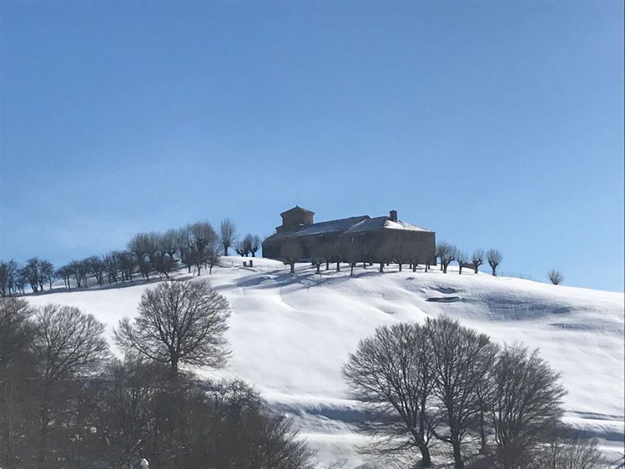 Berastegi ha registrado hoy la temperatura mínima de toda Gipuzkoa con -4,3 grados al igual que Pagoeta. 