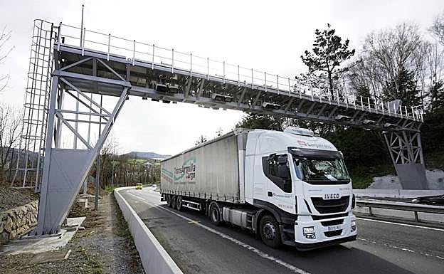 El nuevo peaje para camiones de Gipuzkoa registró 30.000 tránsitos en sus primeras 24 horas