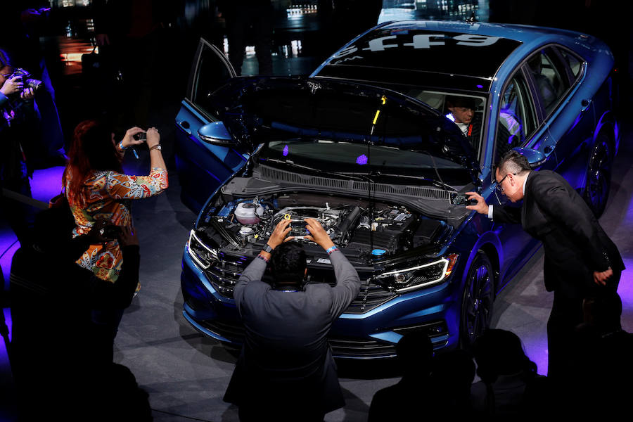 El Salón del Automóvil de Detroit 2018 ha abierto sus puertas con la mirada puesta en los modelos de gran tamaño, pero también en el comercio internacional y el impacto de los recortes impositivos. 