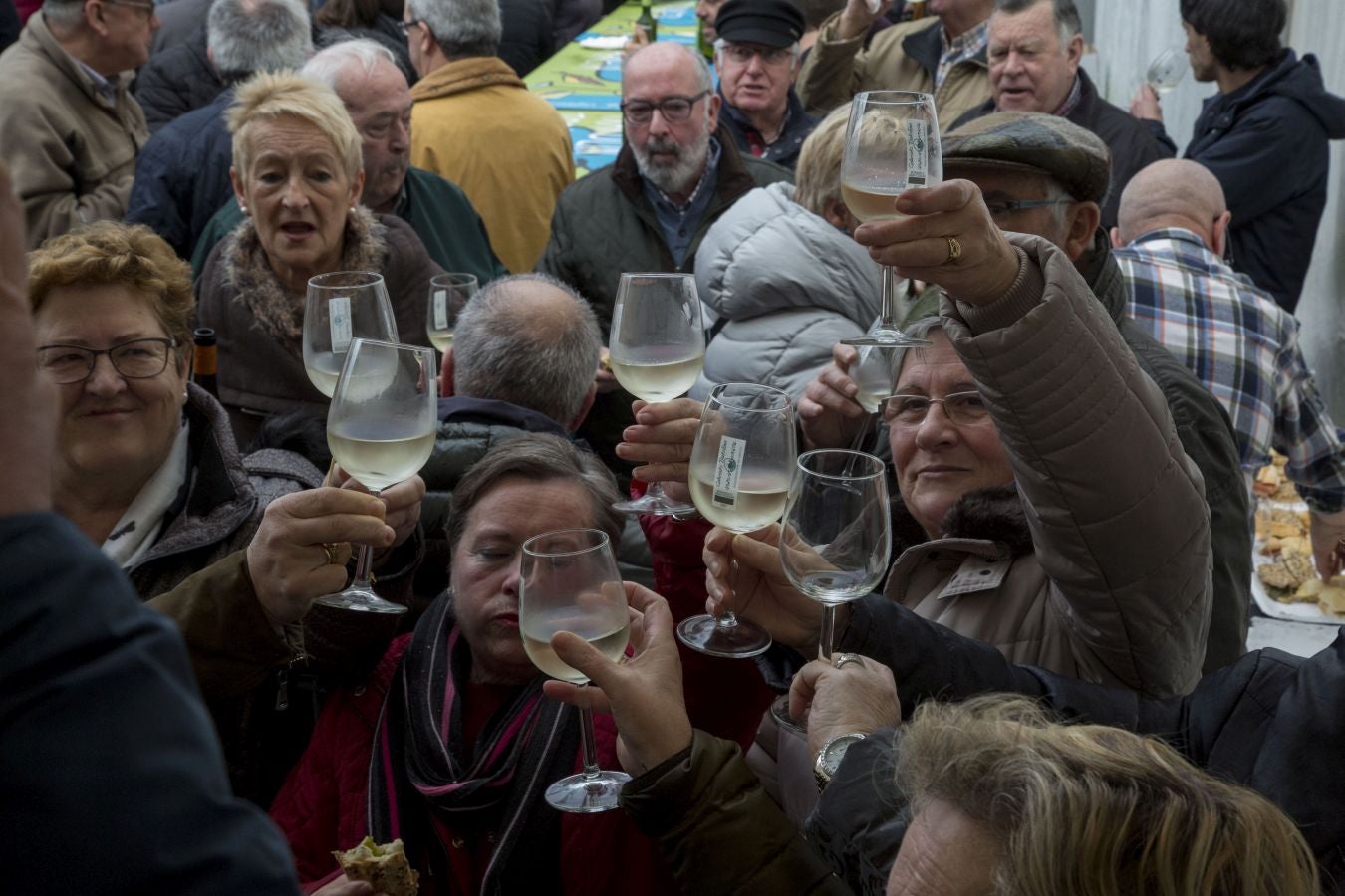 Getaria ha acogido la presentación y degustación de la nueva cosecha