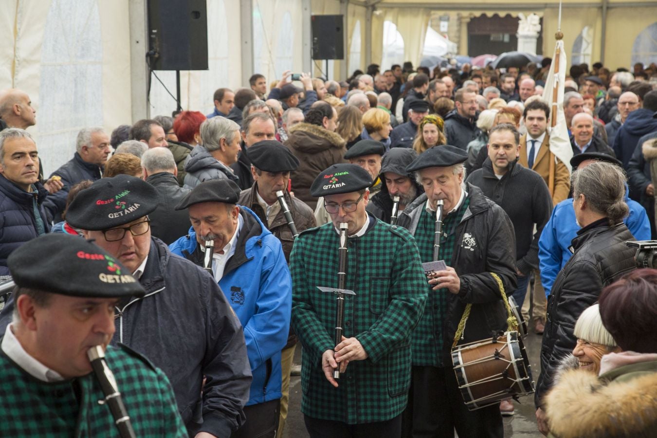Getaria ha acogido la presentación y degustación de la nueva cosecha