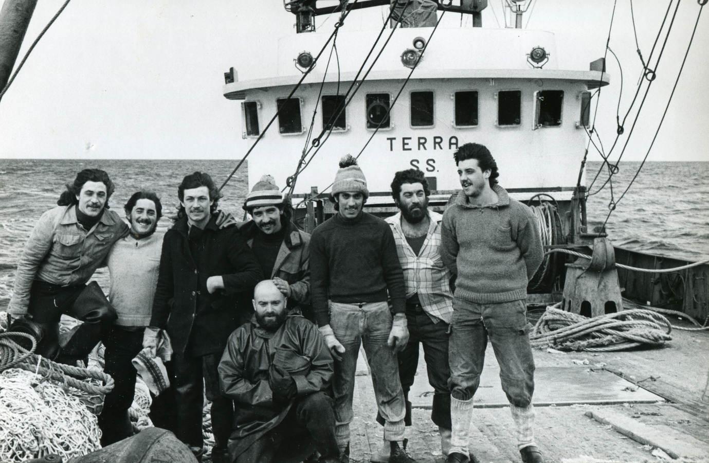 Algunos patrones y pescadores disponian de cámaras en Super 8, a veces compradas en la misma Canadá, con las que recogían detalles de su trabajo. 