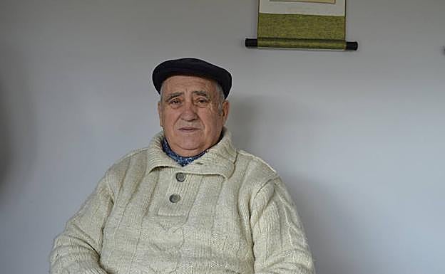 José Antonio Larruskain, patrón de barco. 