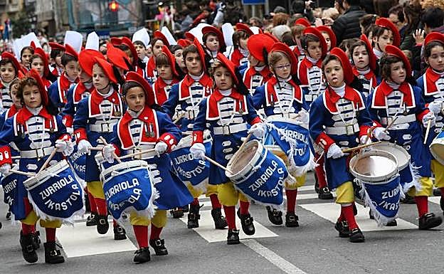 Galería. La Tamborrada Infantil, en imágenes.