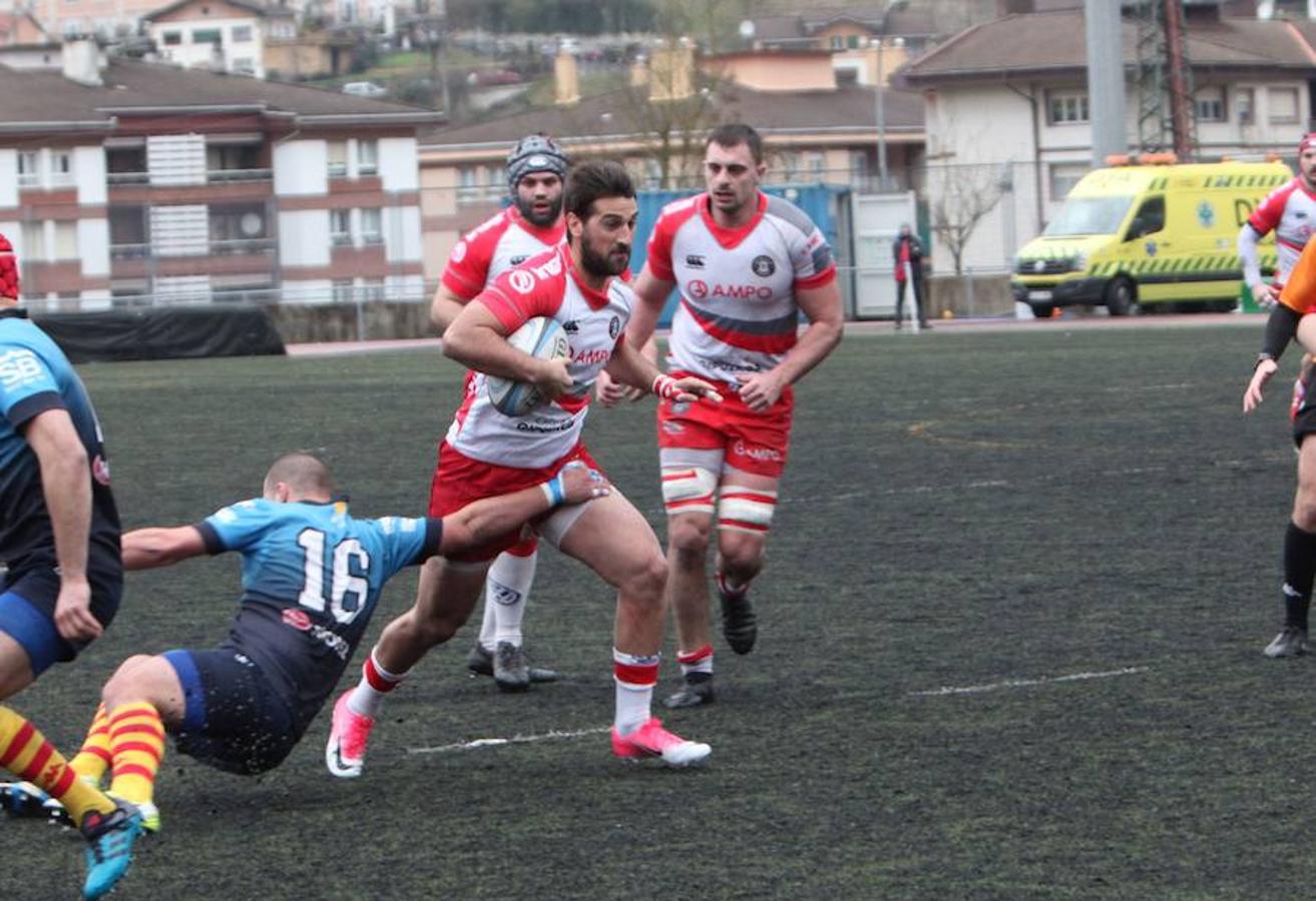 Ampo Ordizia vence al UE Santobiana 35-14. 