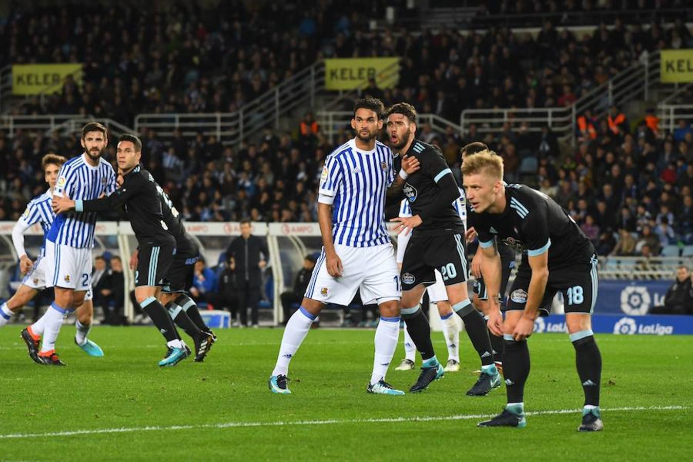 Real Sociedad-Celta, en imágenes