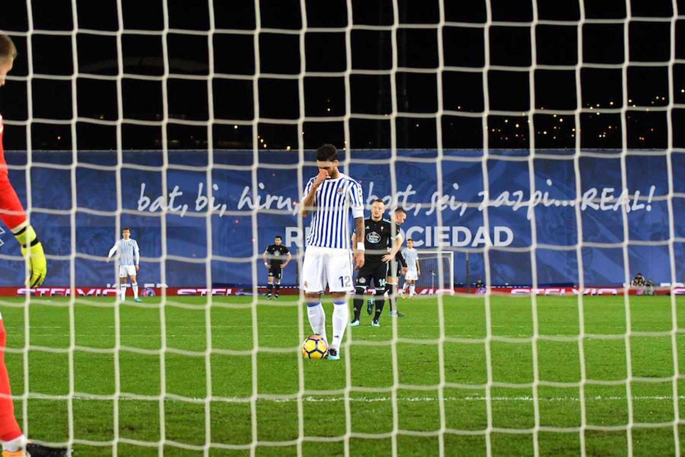Real Sociedad-Celta, en imágenes