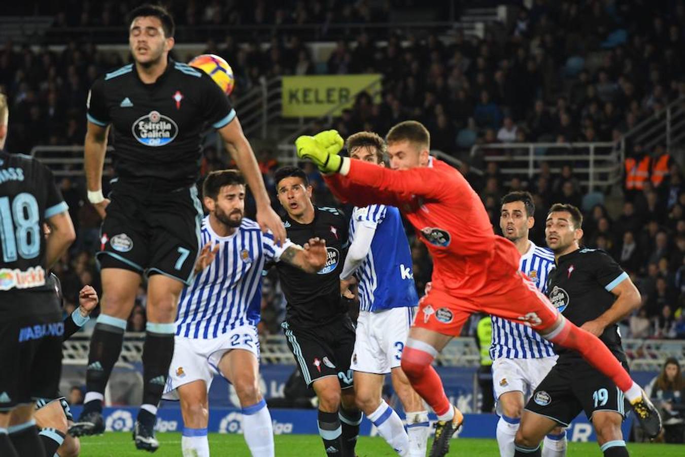 Real Sociedad-Celta, en imágenes