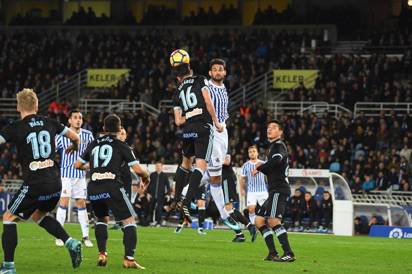 Real Sociedad-Celta, en imágenes