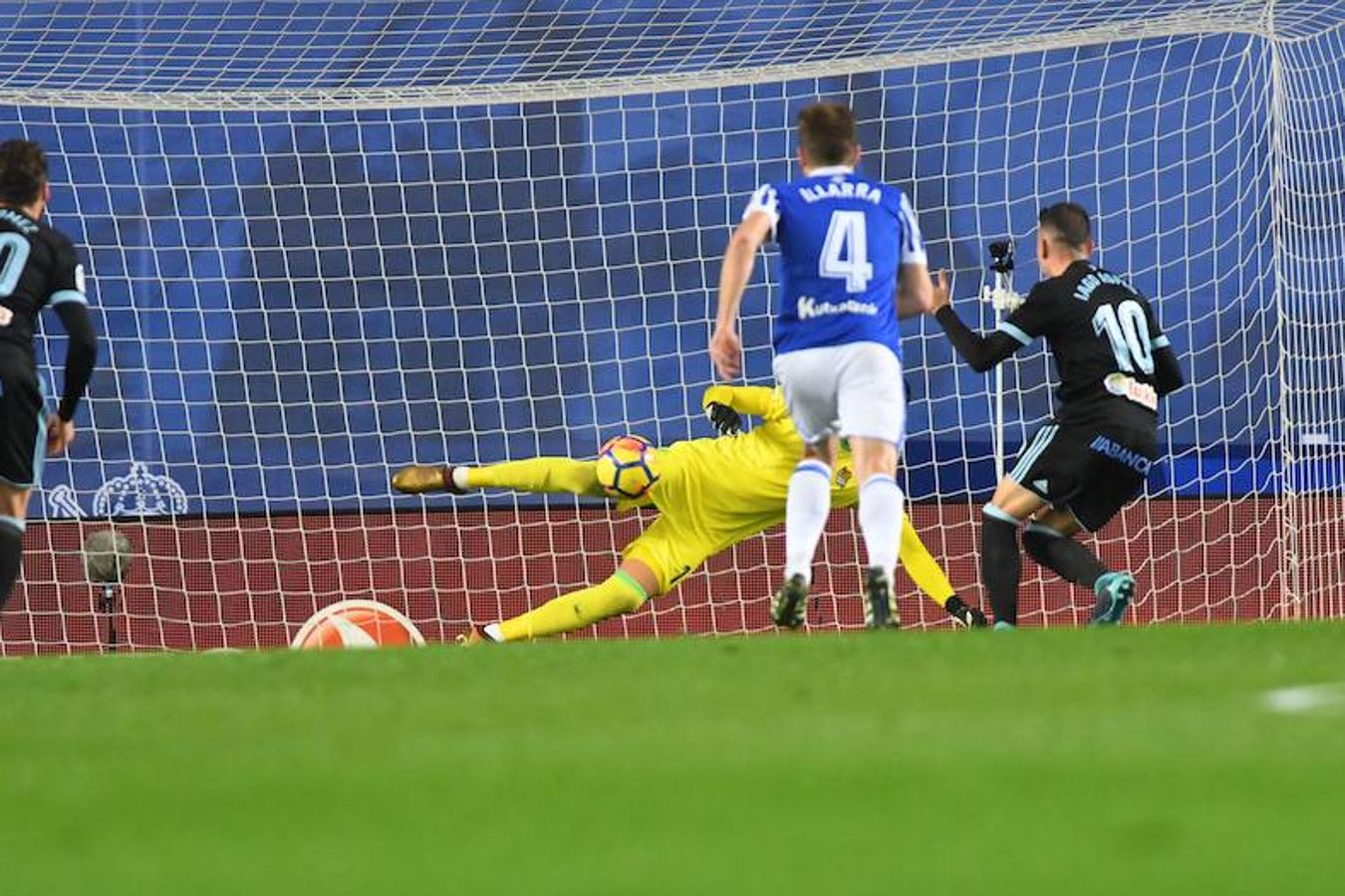 Real Sociedad-Celta, en imágenes