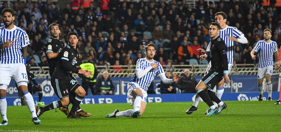 La Real no ha podio pasar del empate en la segunda parte.