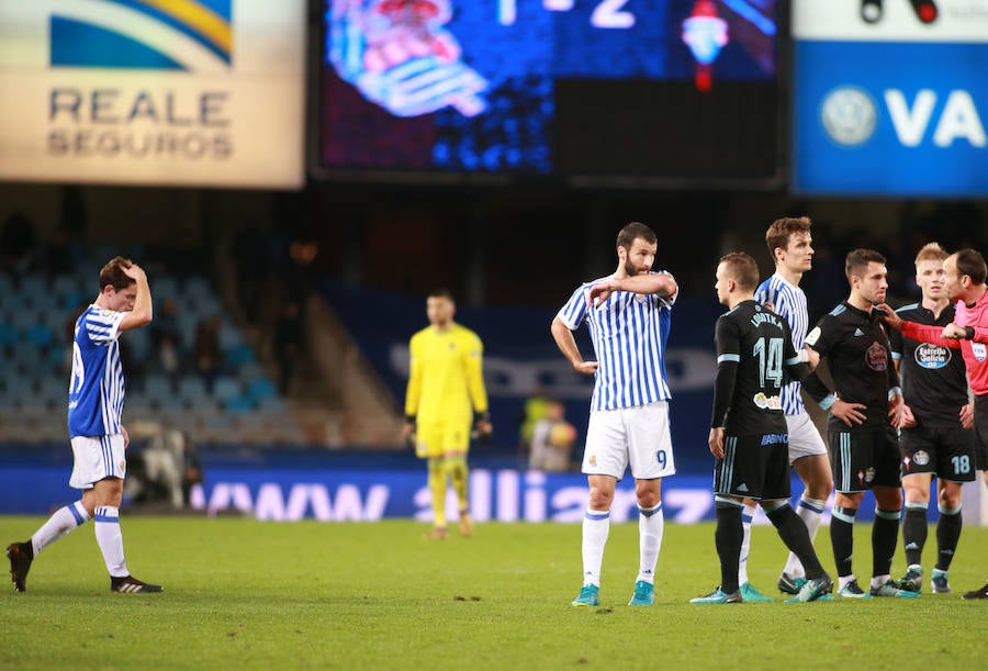 La Real no ha podio pasar del empate en la segunda parte.