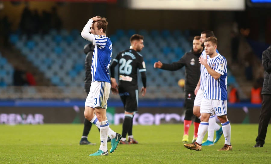 La Real no ha podio pasar del empate en la segunda parte.