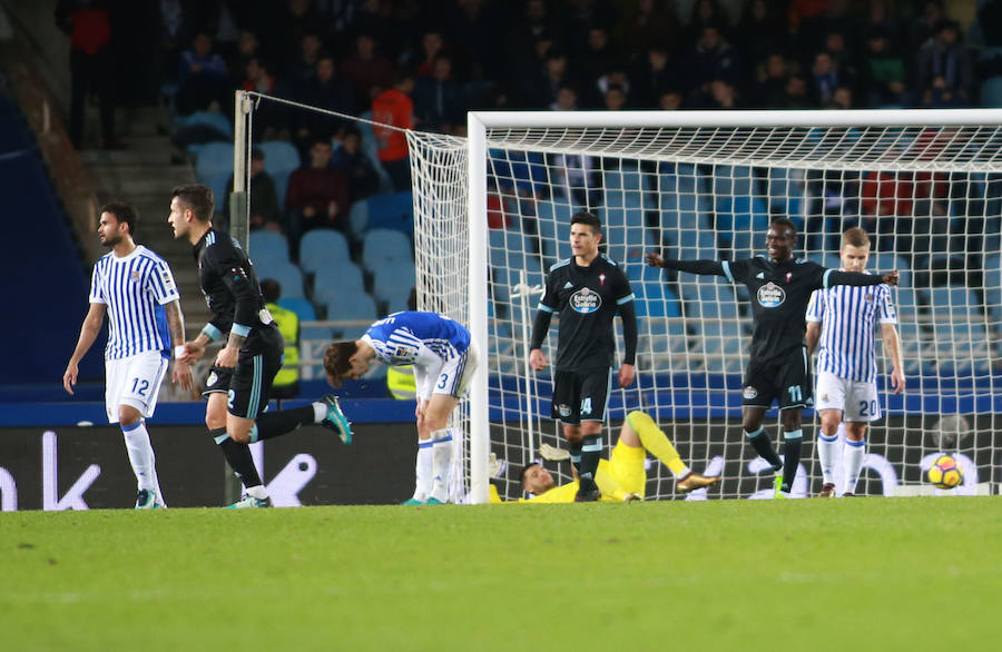 La Real no ha podio pasar del empate en la segunda parte.