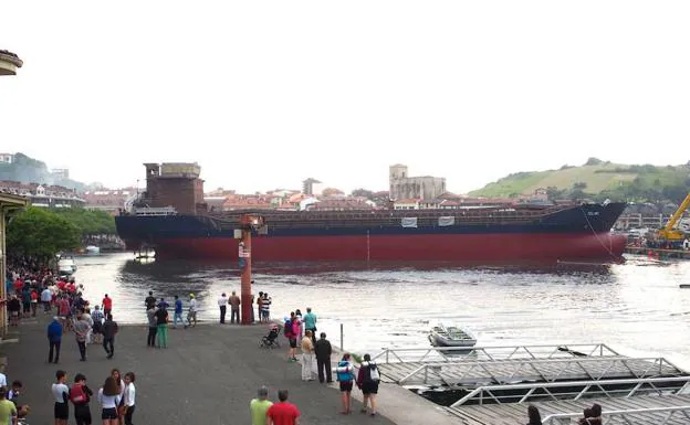 Astilleros Balenciaga de Zumaia inicia paros por un pacto de empresa «digno»