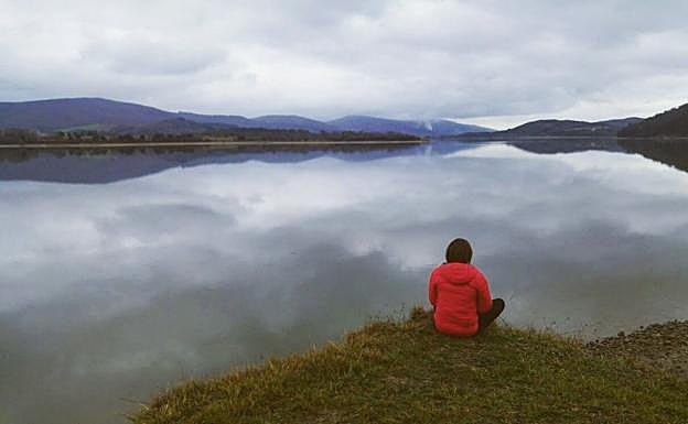 Una de las imágenes que Miren Bárcena ha colgado en las redes sociales.
