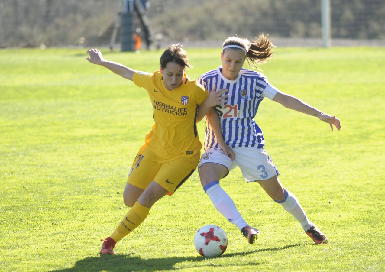 La Real Sociedad femenina ha logrado en Zubieta un valioso punto con sabor a victoria ante el campeón de Liga yl colíderen la actual, el Atlético de Madrid.