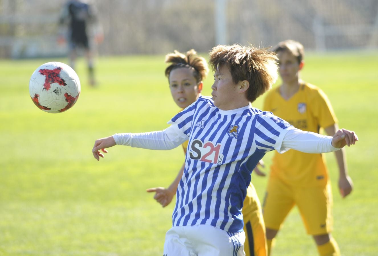 La Real Sociedad femenina ha logrado en Zubieta un valioso punto con sabor a victoria ante el campeón de Liga yl colíderen la actual, el Atlético de Madrid.