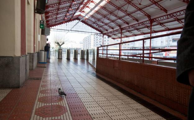 Estación de tren de San Sebastián. 