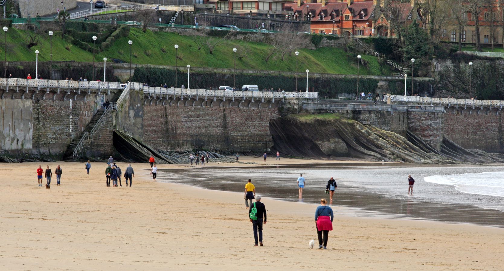 Los termómetros superan los 20 grados en San Sebastián en pleno inviernos tras varias jornadas de incesante lluvia