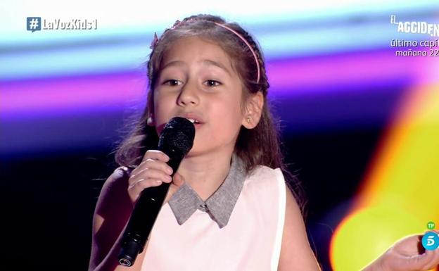 Una niña donostiarra inaugura 'La Voz Kids'