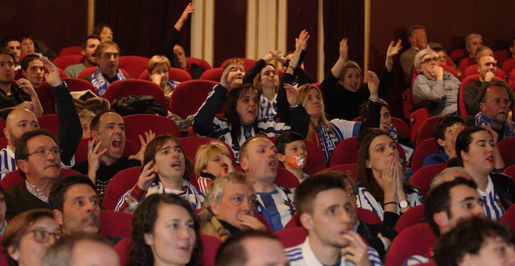 Emoción en el Salzburgo - Real Sociedad con la presencia de casi dos mil aficionados realistas en las gradas