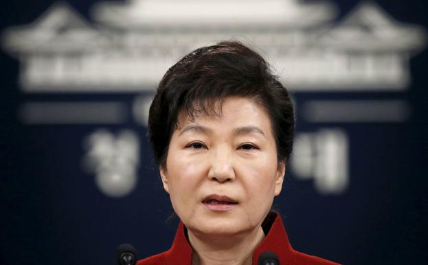 La expresidenta surcoreana Park Geun-hye. 