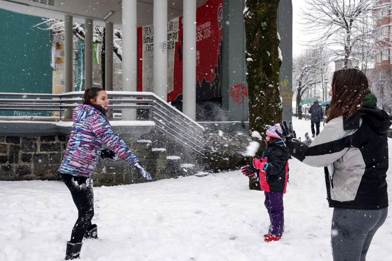 Fotos: Nevada en Hernani