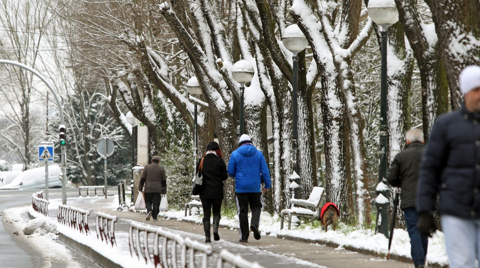 Fotos: Nieve en Lezo