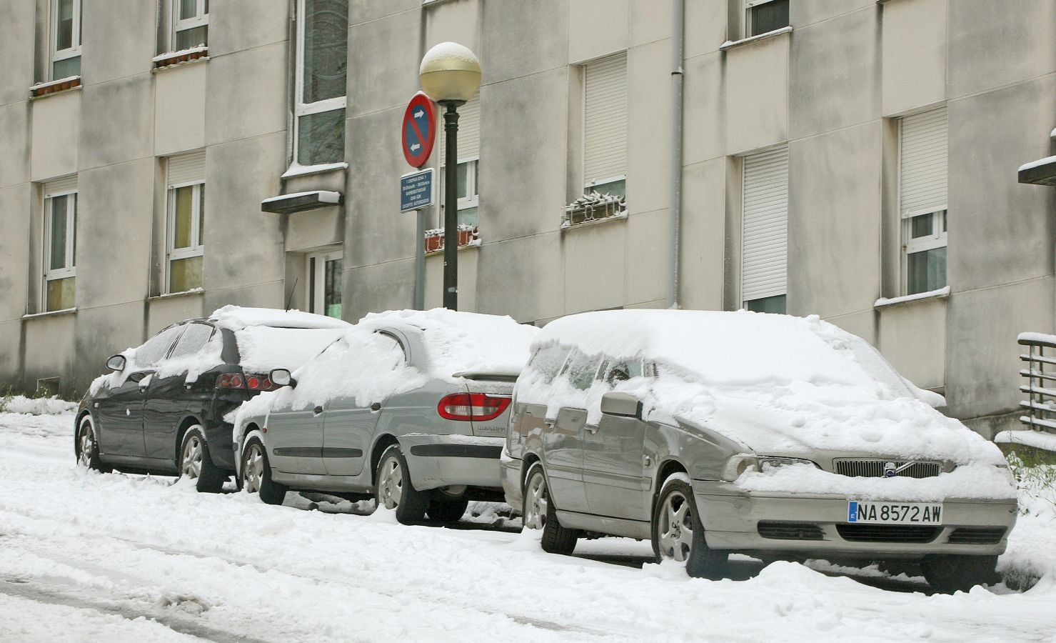 Fotos: Nieve en Lezo