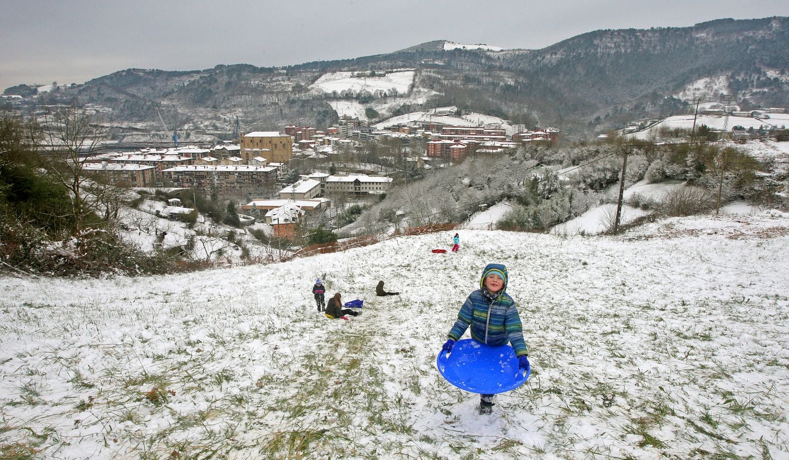 Fotos: Nieve en Lezo