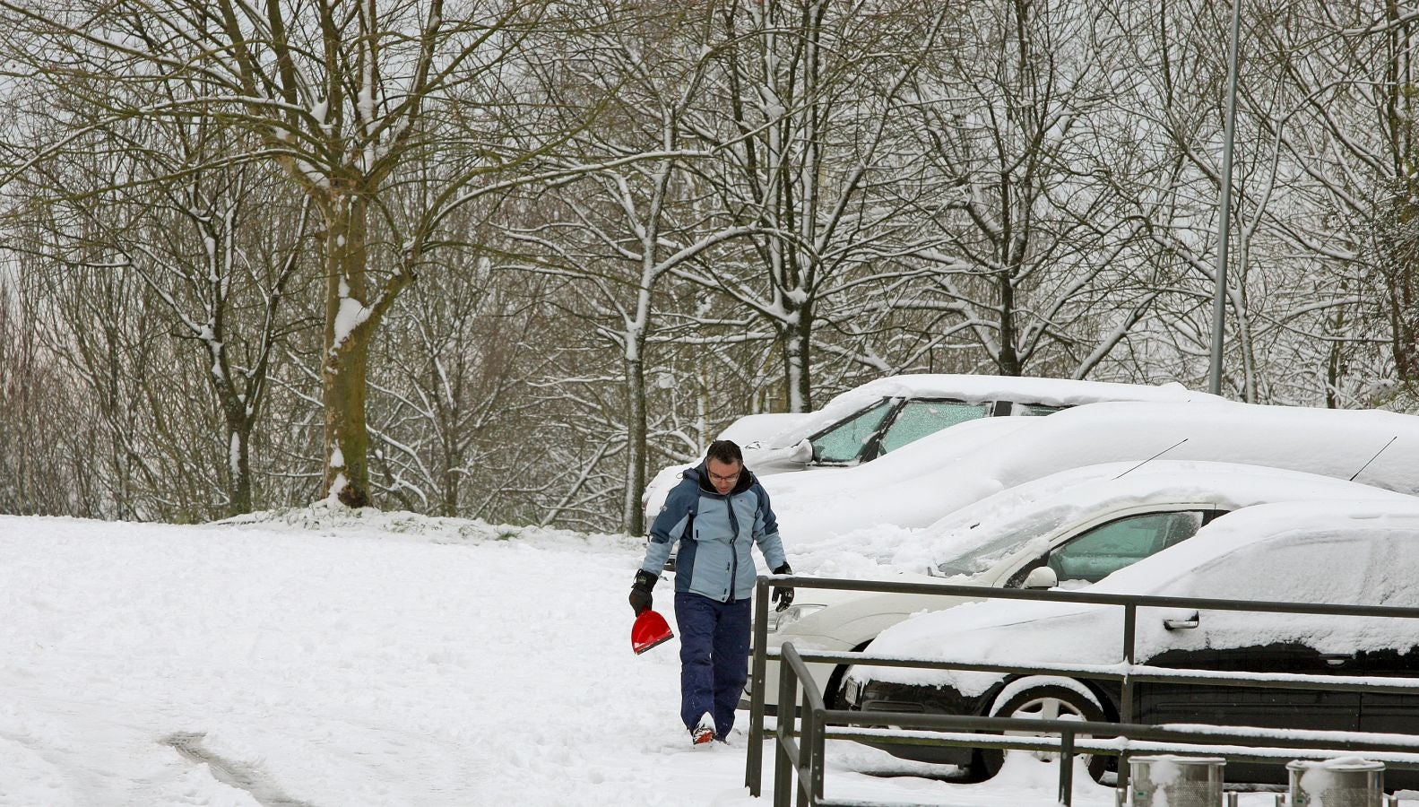 Fotos: Nieve en Lezo