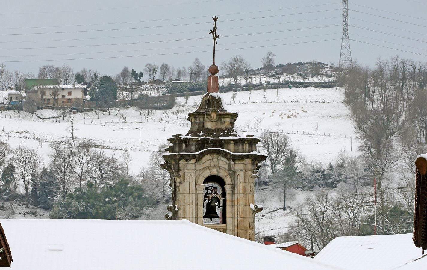 Fotos: Nieve en Lezo