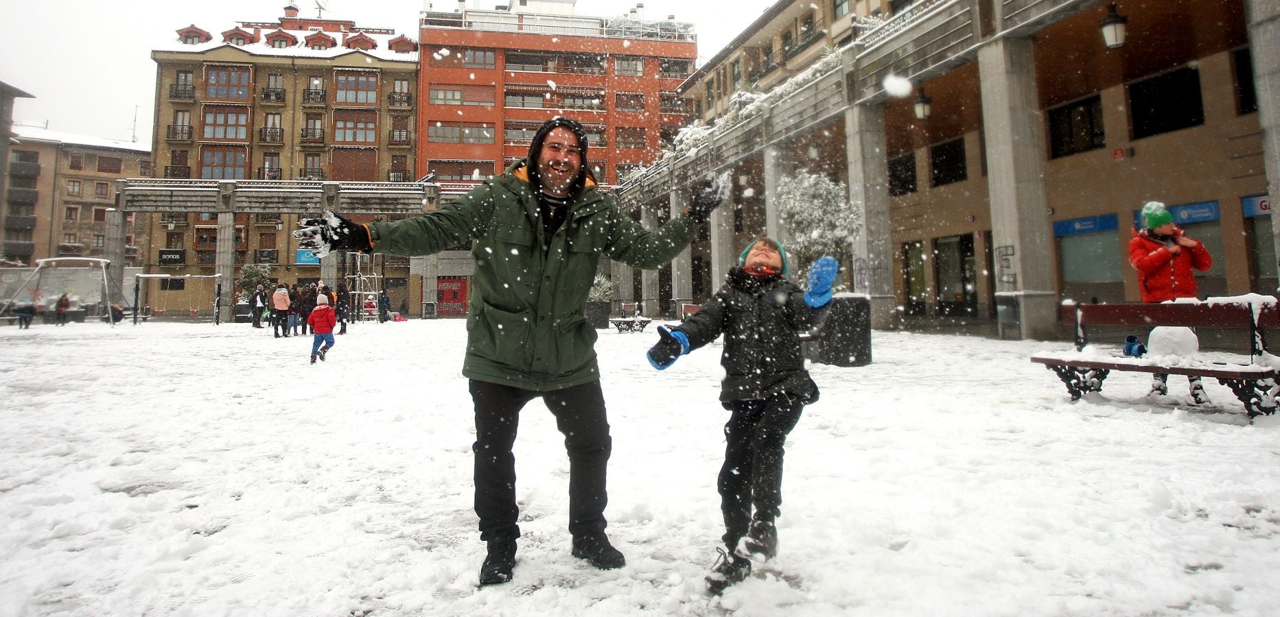 Fotos: Errenteria bajo la nieve