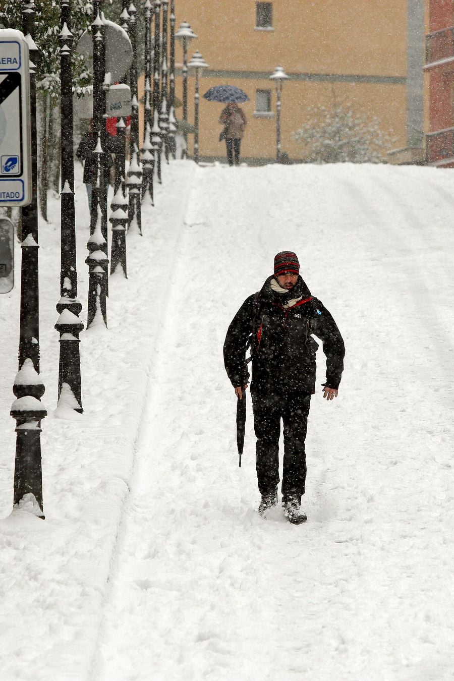 Fotos: Errenteria bajo la nieve