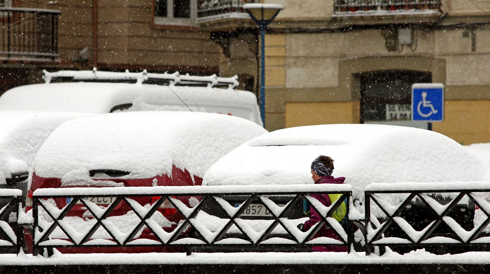 Fotos: Errenteria bajo la nieve