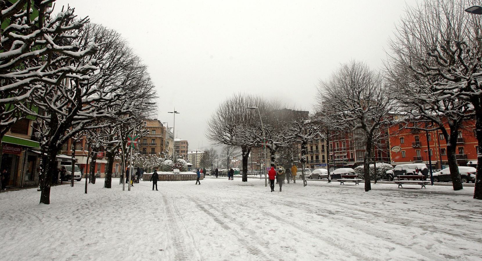 Fotos: Errenteria bajo la nieve