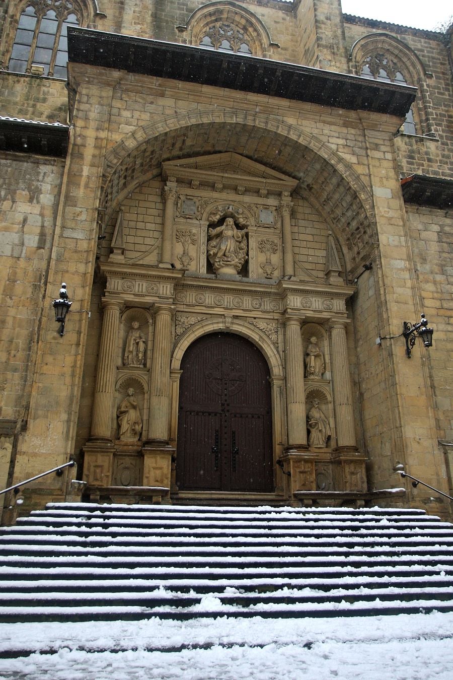 Fotos: Errenteria bajo la nieve