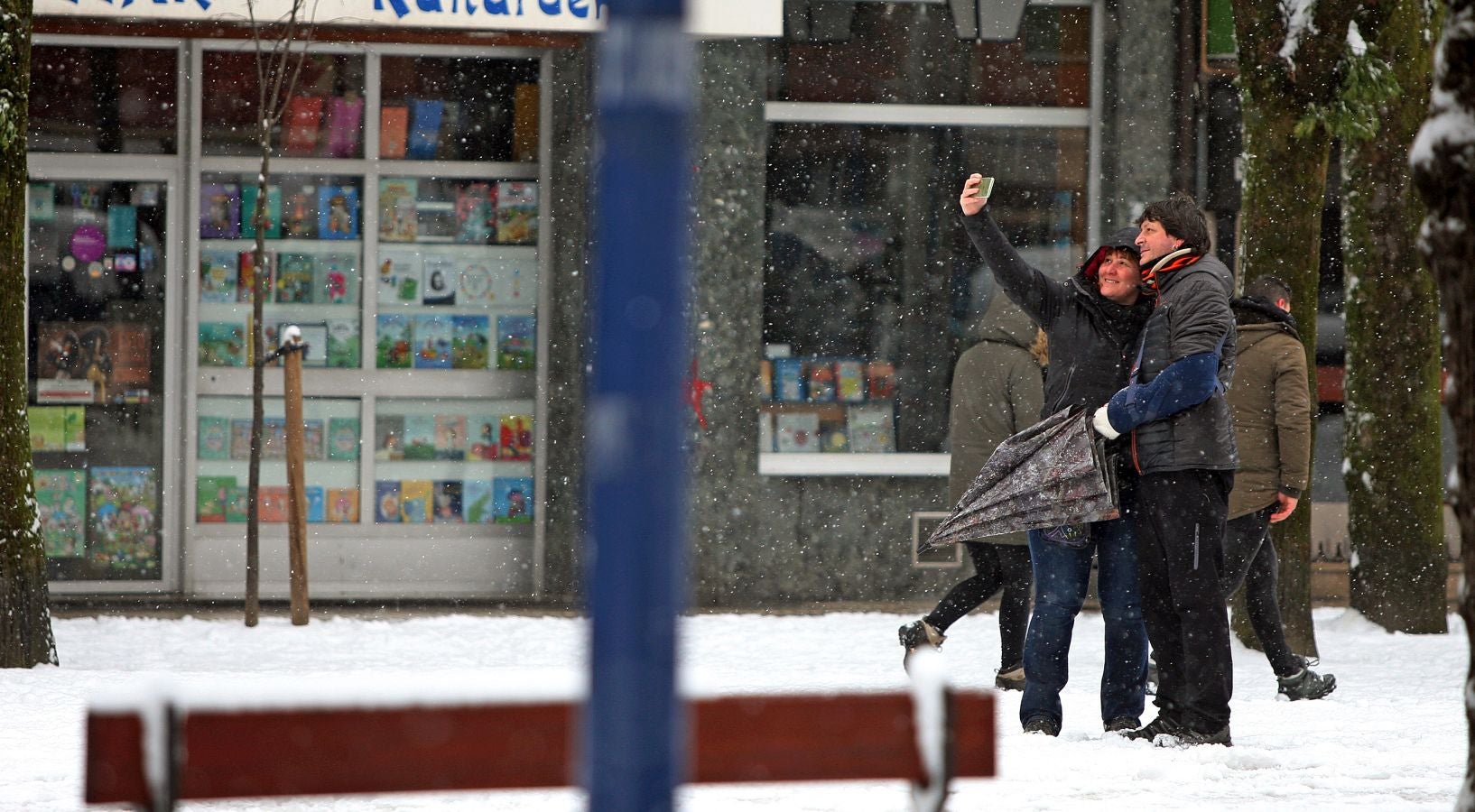 Fotos: Errenteria bajo la nieve