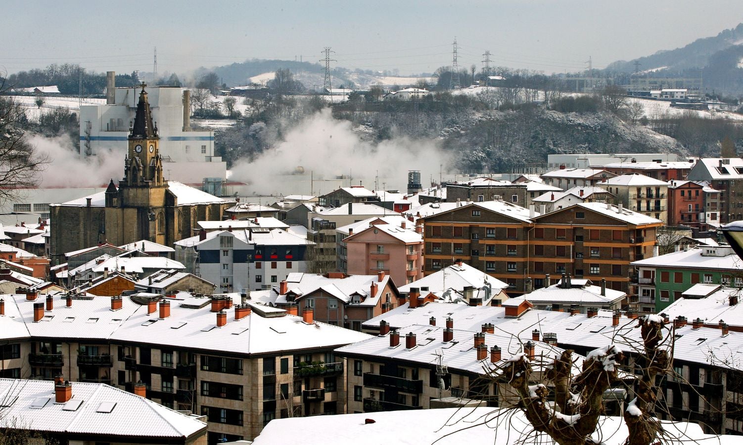 Fotos: Errenteria bajo la nieve