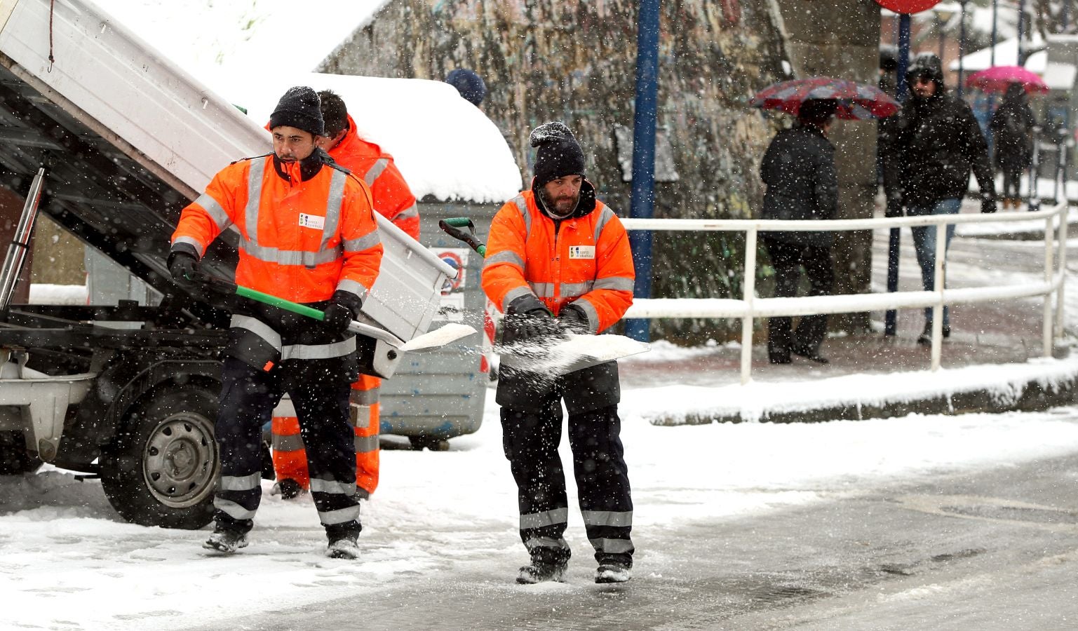 Fotos: Errenteria bajo la nieve