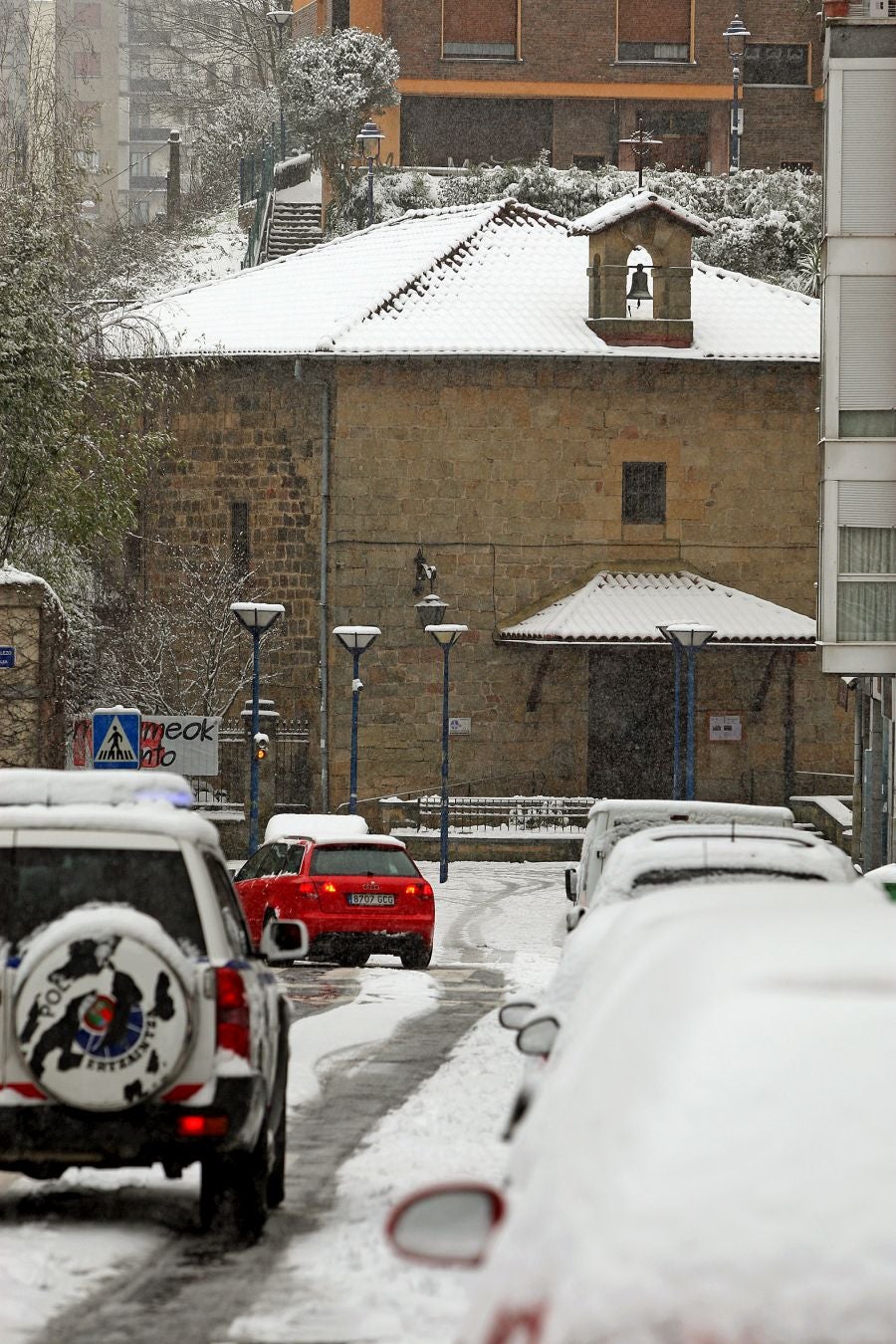 Fotos: Errenteria bajo la nieve