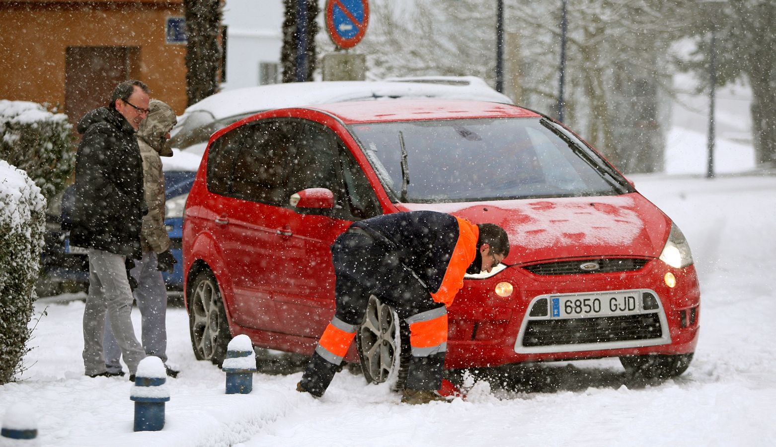 Fotos: Errenteria bajo la nieve