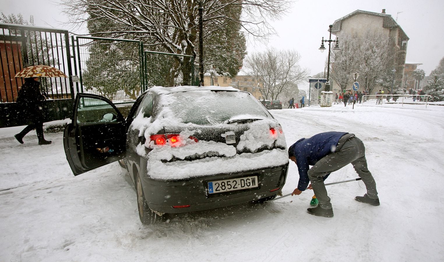 Fotos: Errenteria bajo la nieve